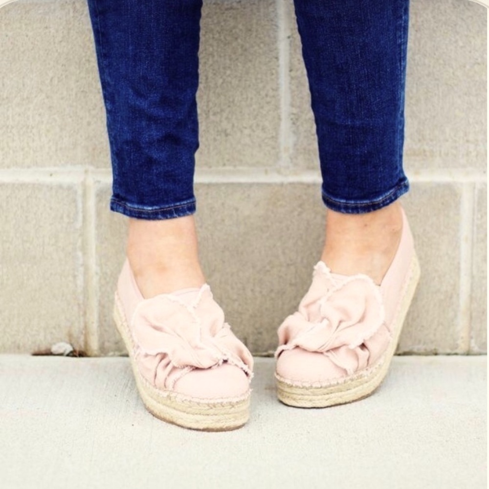 Sam Edelman Pink Espadrilles